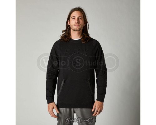 Толстовка FOX Backlash DWR Crew Fleece Black размер M