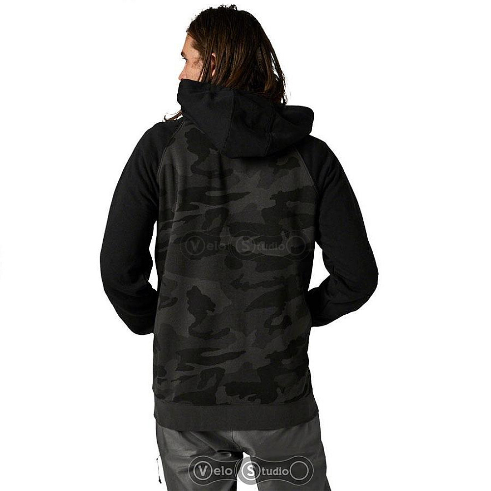 Толстовка FOX Badger Camo Zip Fleece Black Camo размер L