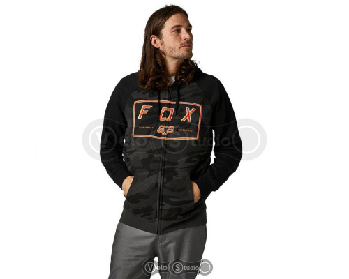 Толстовка FOX Badger Camo Zip Fleece Black Camo размер XL