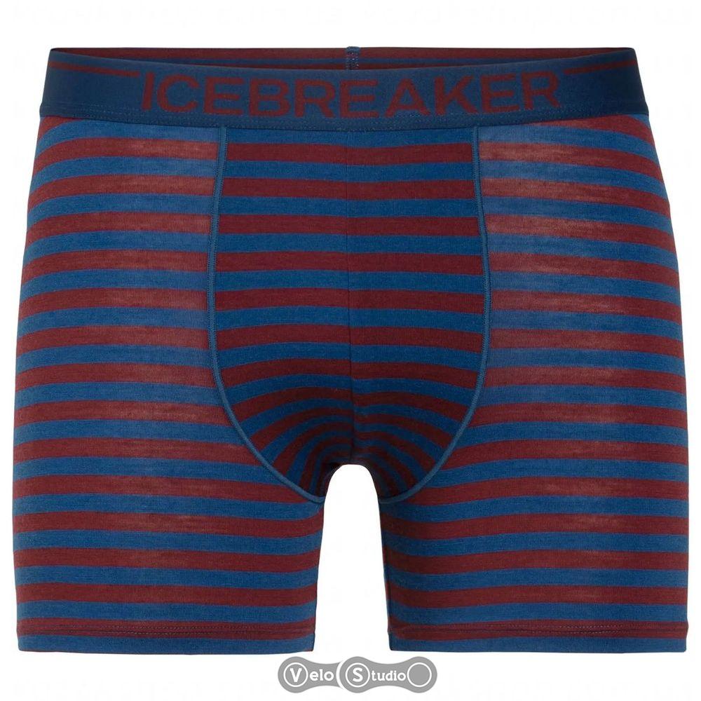 Трусы Icebreaker Anatomica Boxers Estate Blu/Red XL