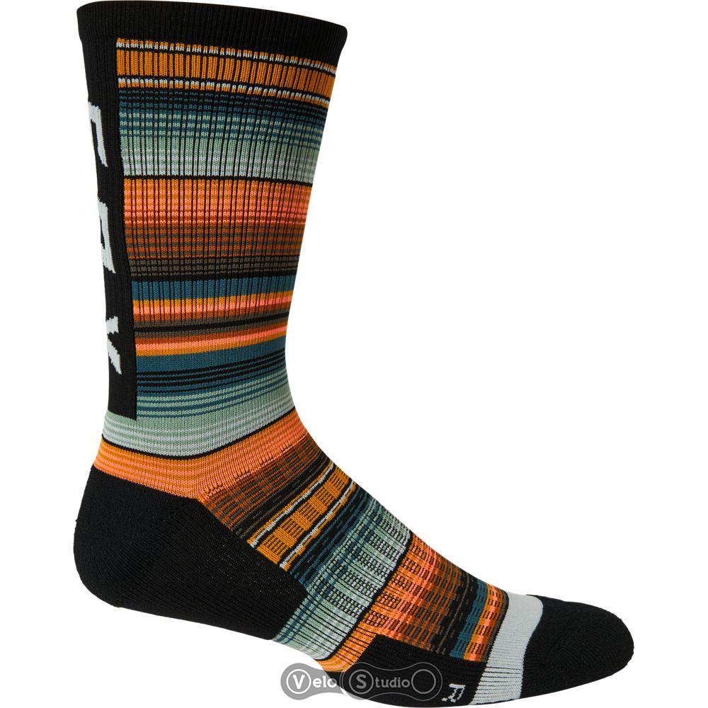 Велоноски Fox 8 Ranger Cushion Sock Green Orange L/XL (EU 43-45)