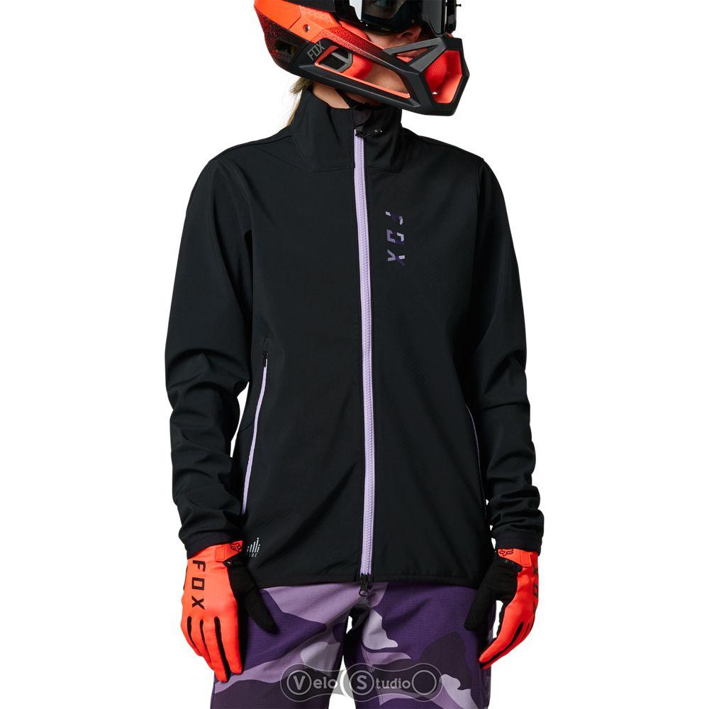Велокуртка женская Fox Ranger Fire Black Purple размер L