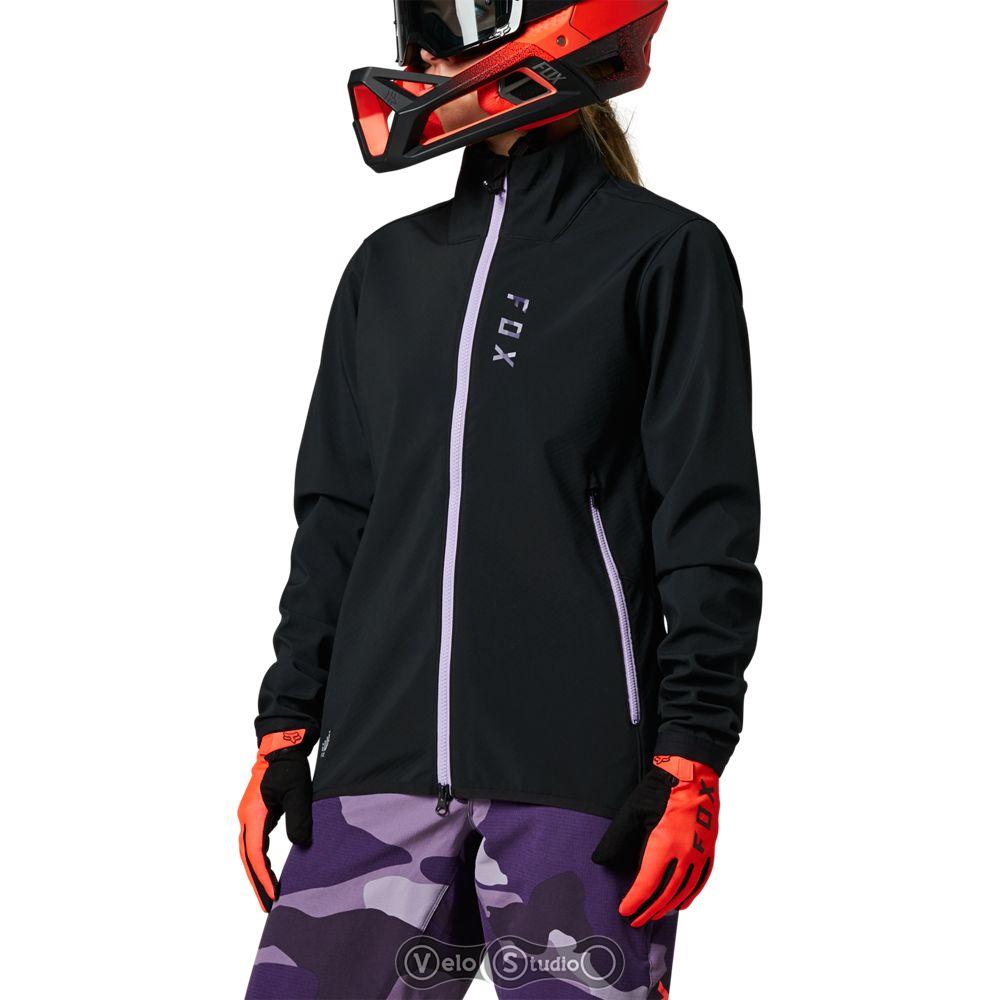 Велокуртка женская Fox Ranger Fire Black Purple размер L