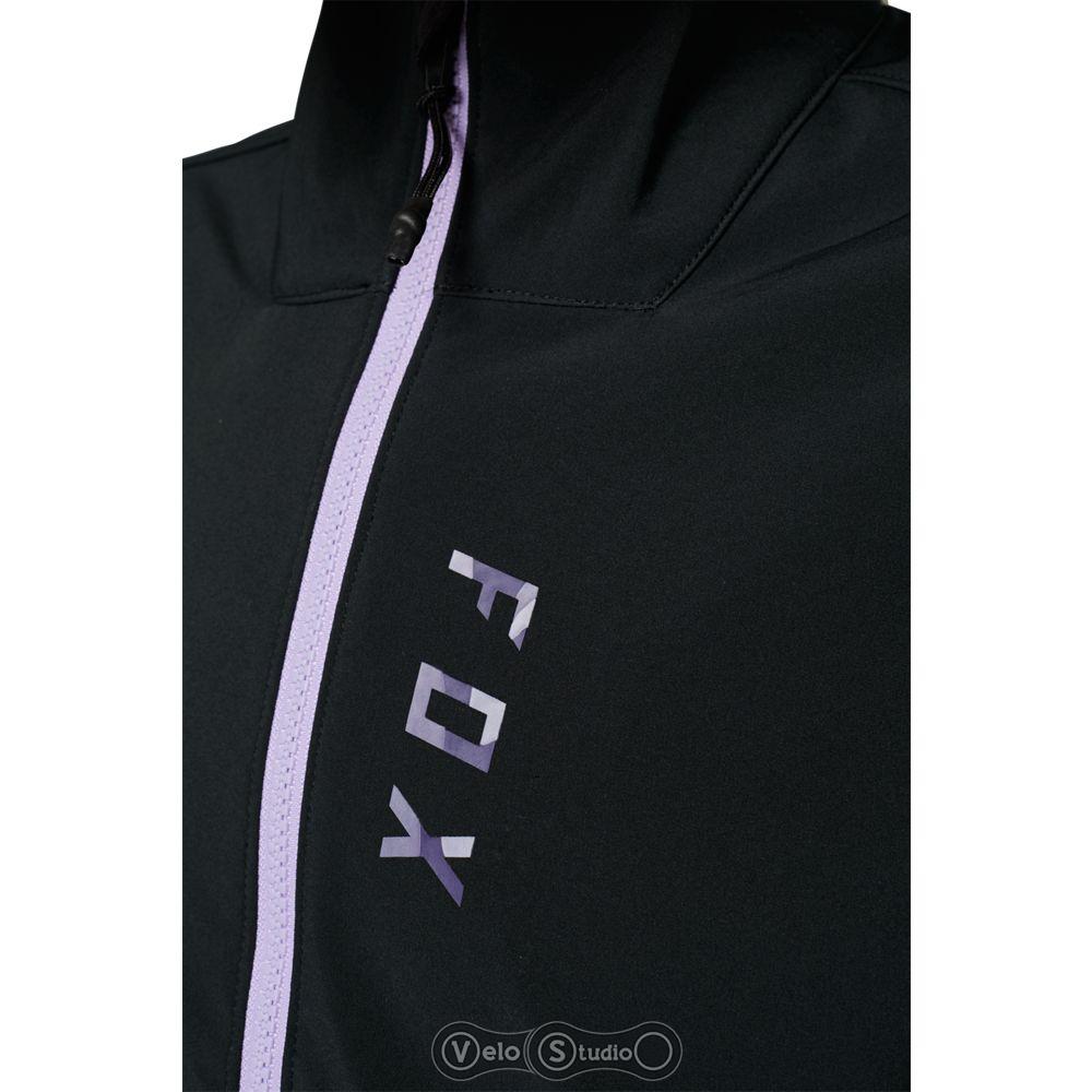 Велокуртка женская Fox Ranger Fire Black Purple размер L