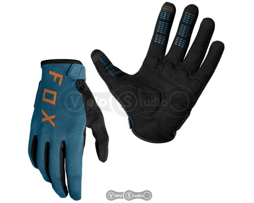Велоперчатки FOX Ranger Gel Slate Blue размер S