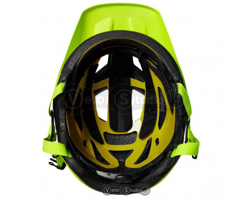 Вело шлем FOX Mainframe Mips Flo Yellow размер L