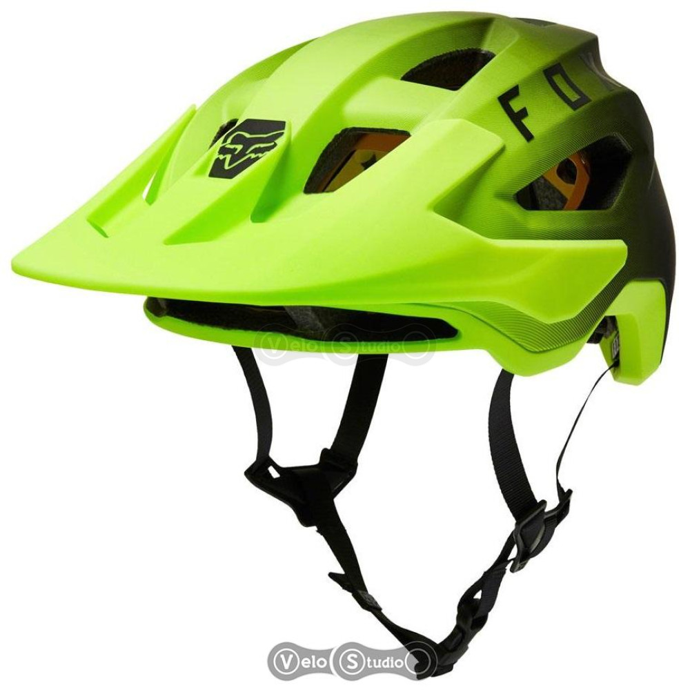 Вело шлем FOX SpeedFrame Pro Mips Black Yellow размер L