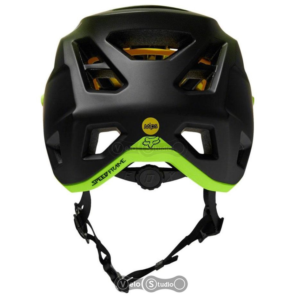 Вело шлем FOX SpeedFrame Pro Mips Black Yellow размер L