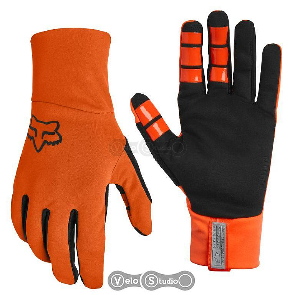 Зимние велоперчатки FOX Ranger Fire Flo Orange размер XL