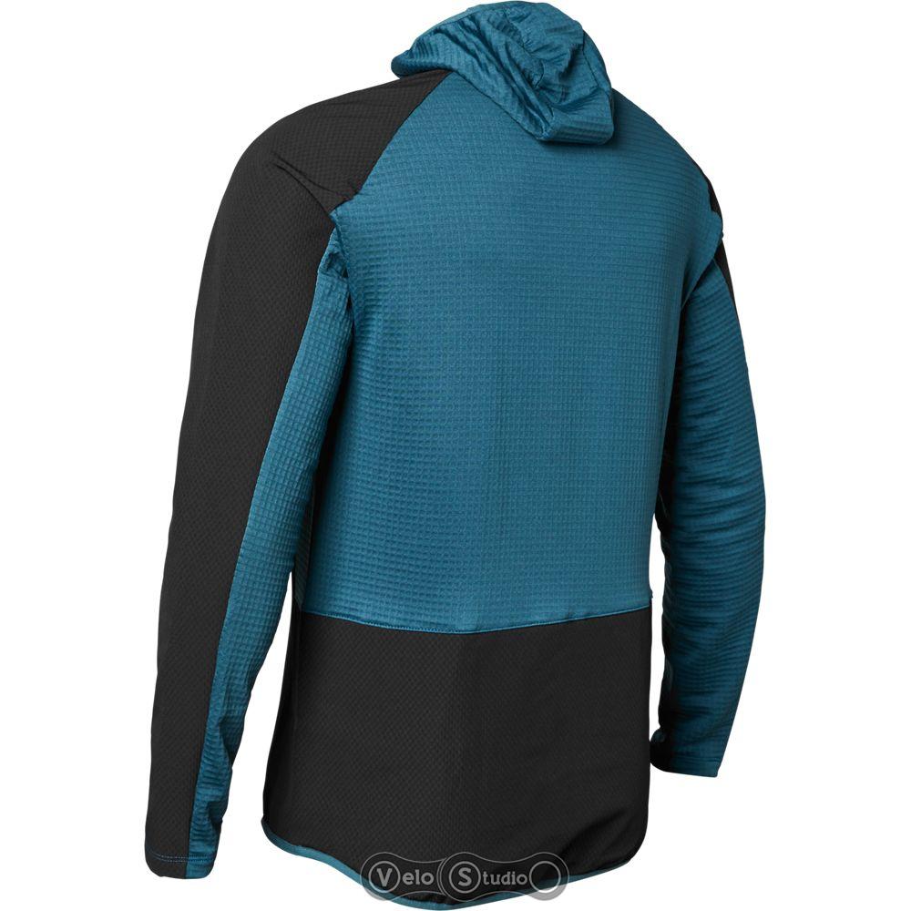 Зимняя термоджерси FOX Defend Thermo Hoodie Slate Blue размер L