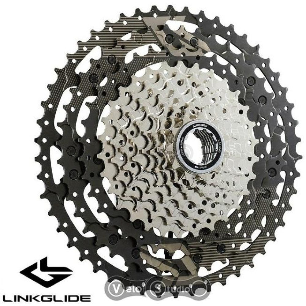 Кассета Shimano CS-LG600-11 11-50 11 скоростей Linkglide