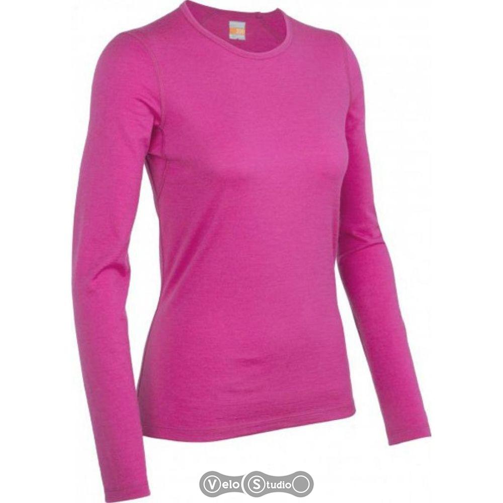 Термофутболка Icebreaker BF 200 Oasis LS Crewe WMN magenta M