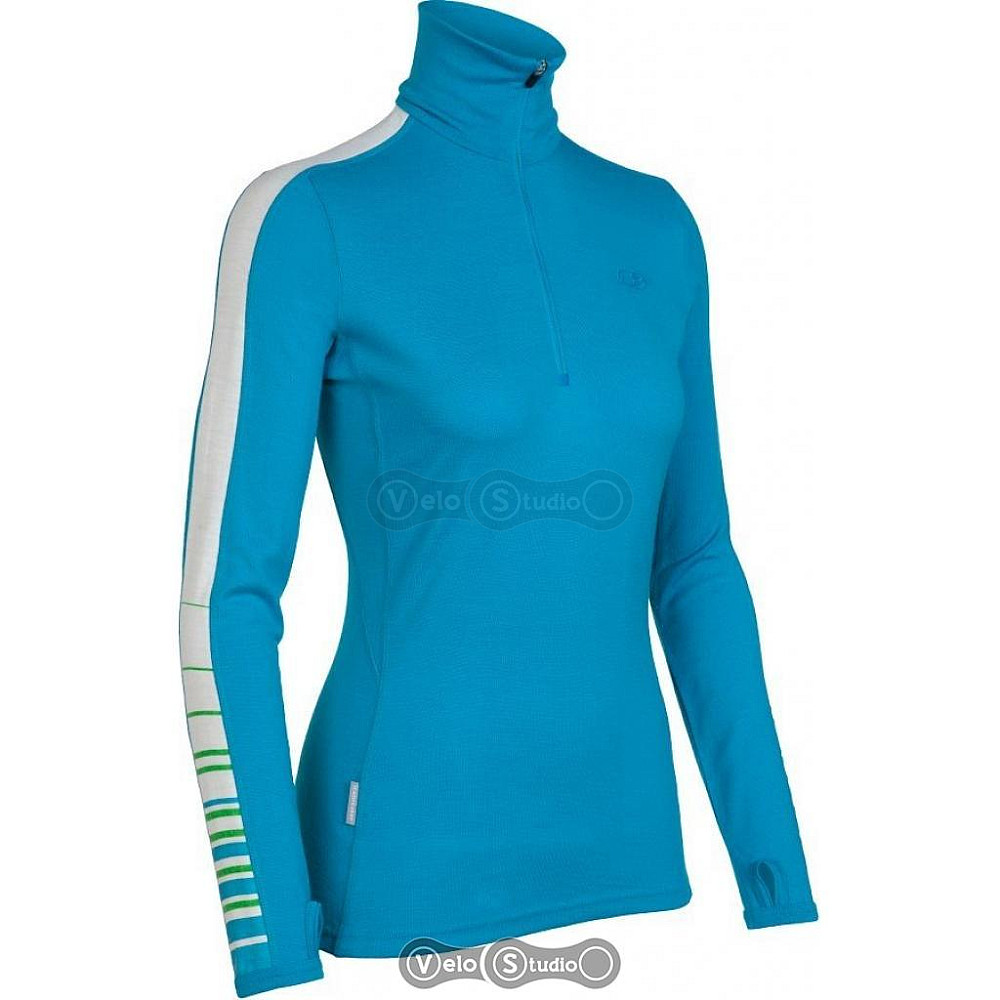Термофутболка Icebreaker BF 260 Vertex Zip WMN gulf M