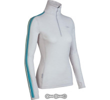 Термофутболка Icebreaker BF 260 Vertex Zip WMN ivory L