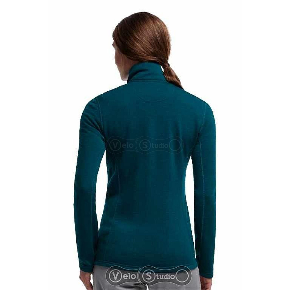 Термокофта Icebreaker Cascade LS Zip stripe WMN night overdye/glacier M