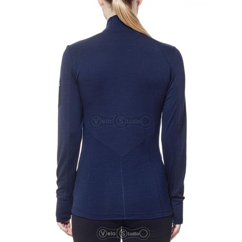 Термокофта Icebreaker Terra LS Zip WMN admiral/pop pink XS