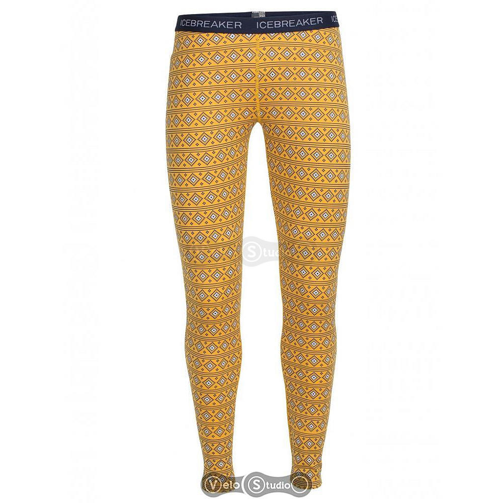 Термоштаны женские Icebreaker Oasis Leggings WMN align bolt/snow L