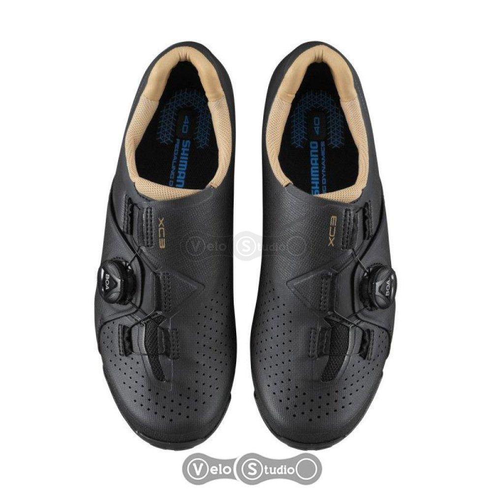 Вело обувь Shimano XC300WL (контактные педали) чёрная EU 38