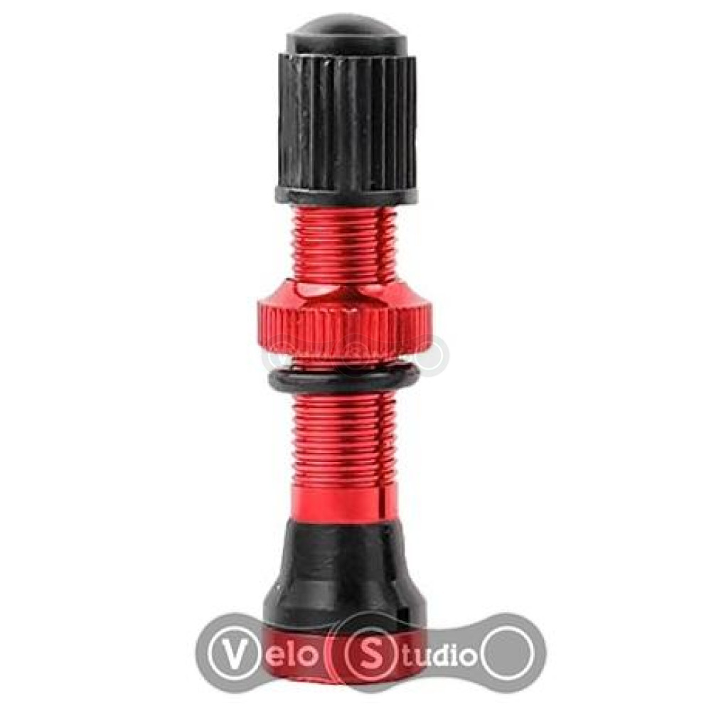 Бескамерный ниппель SILCA Schrader 38 мм красный