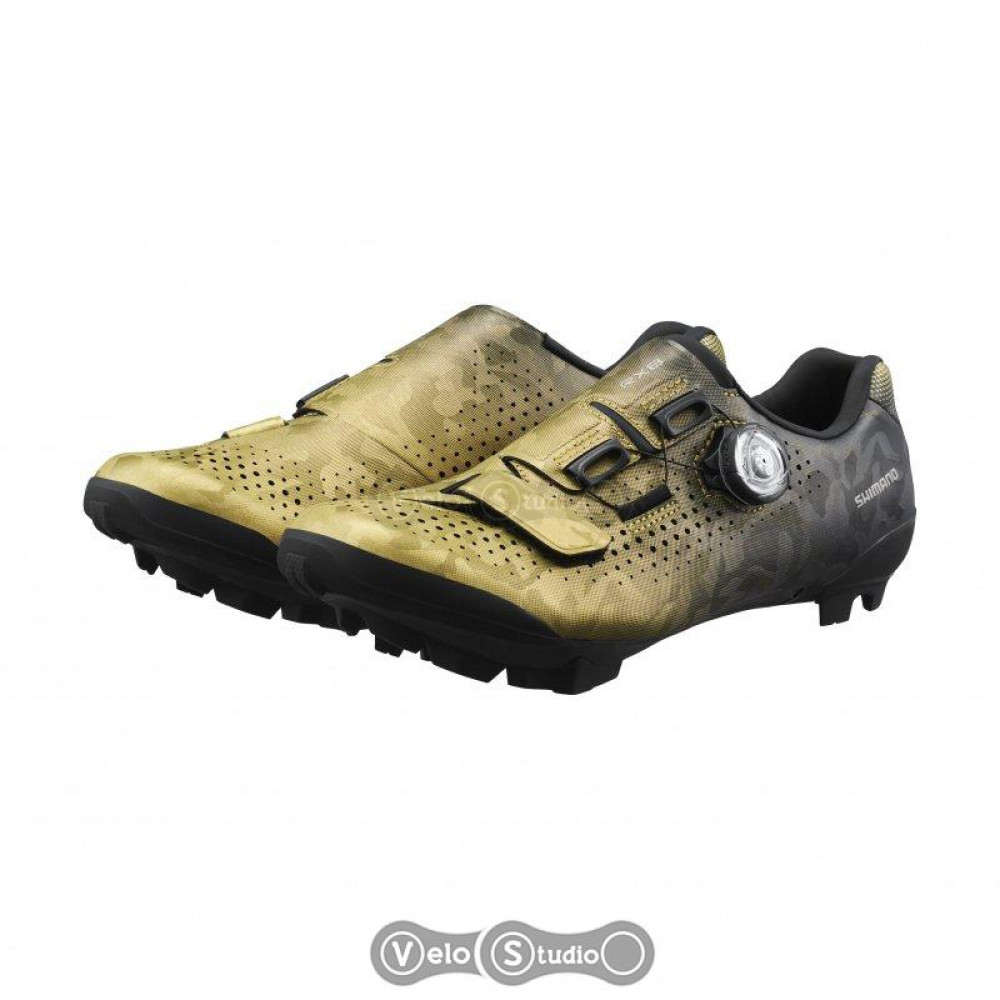 Вело обувь Shimano RX800WD под контактные педали золото EU 38