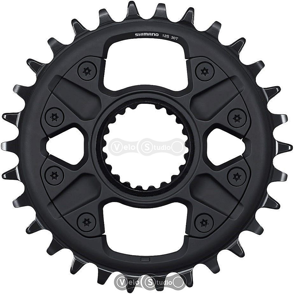 Звезда шатунов Shimano FC-M6100-1 Deore DM 32 зуба 12 скоростей